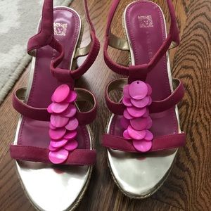 Platform wedge sandals